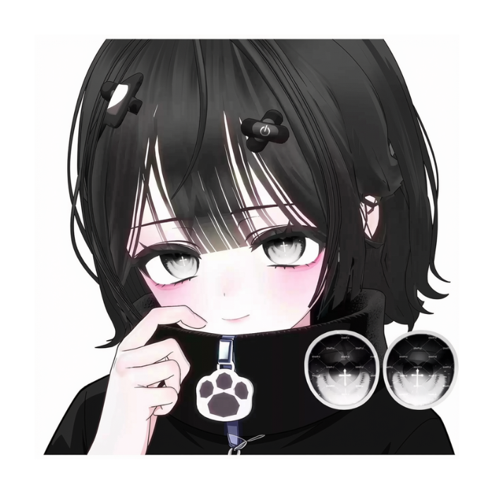 VRChat “Hug Me” Custom Eye Texture — Pastel Anime Fursona Eyes