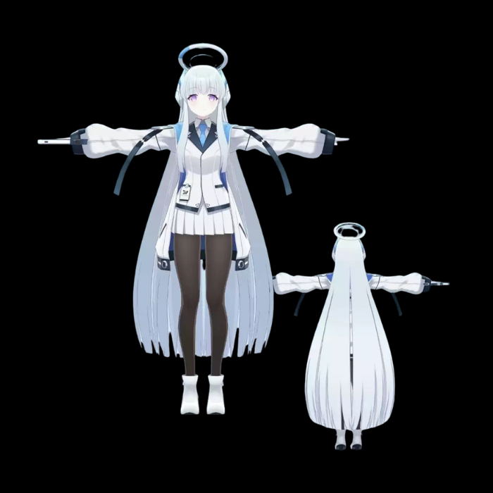 Azure Archives Noah VRChat Avatar Model for Fursona Characters - Image 3