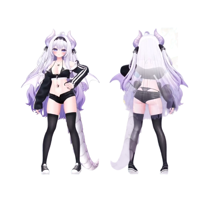 Casual Beach Rebel VRChat Outfit Set – 6 Avatar Compatible - Image 4