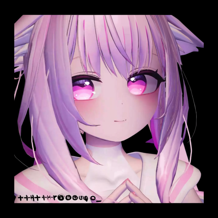 VRChat Chiffon Makeup Texture PSD – Cute Face Makeup Set - Image 4