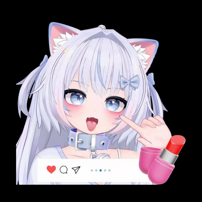 VRChat Chiffon Makeup Texture PSD – Cute Face Makeup Set - Image 5