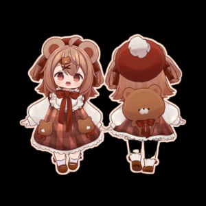 Cocoa Lolita Bear VRChat Avatar – Cute Bear Character