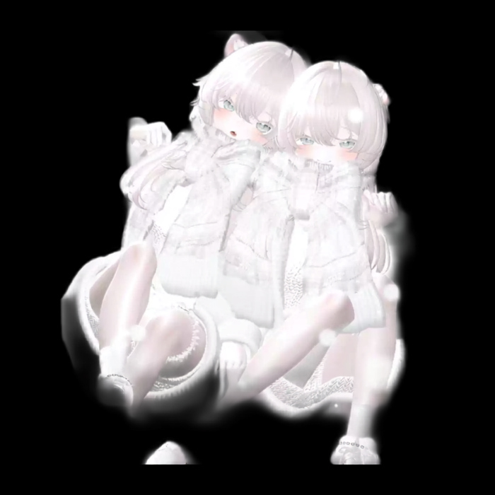 Cotton Candy Hush VRChat Outfit - Soft Pastel Avatar Clothing - Image 4