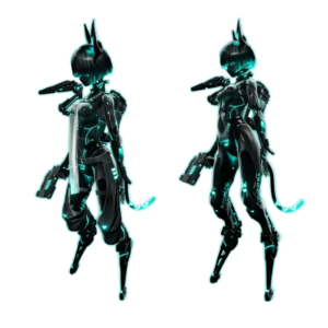 CYANT Model-01 VRChat Avatar – Futuristic Cyber Character