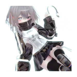 Cyberpunk Swimsuit VRChat Outfit – Futuristic Color Set