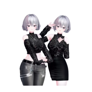 Daily Punk VRChat Clothing Set