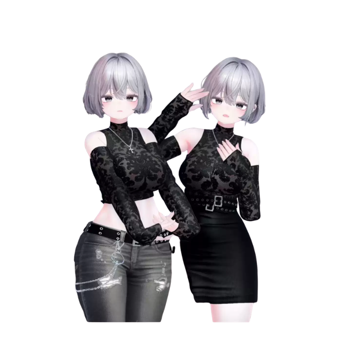 Daily Punk VRChat Clothing Set