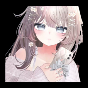 VRChat Daisy Braided Double Ponytail Hair – Full Set