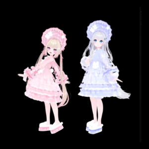 Dreaming Bunny Lolita VRChat Outfit Set