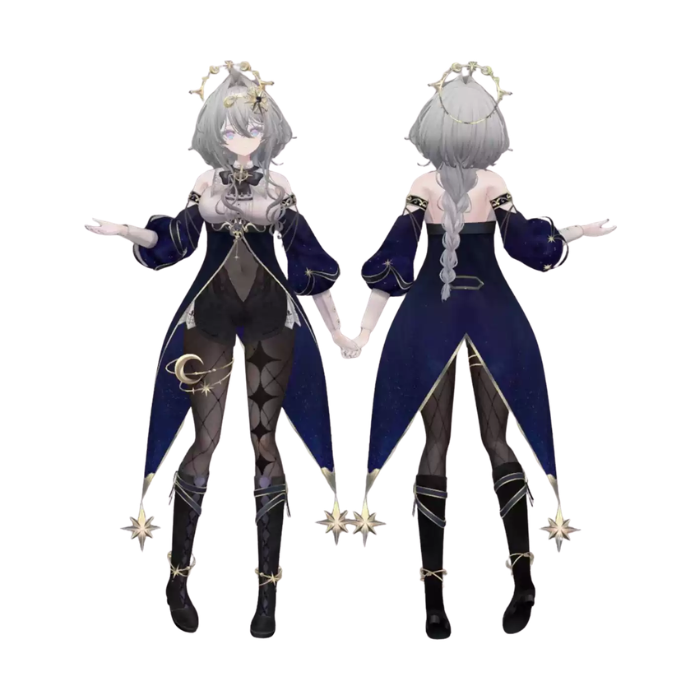 Étoile VRChat Character Model – Elegant Star-Themed Avatar - Image 2