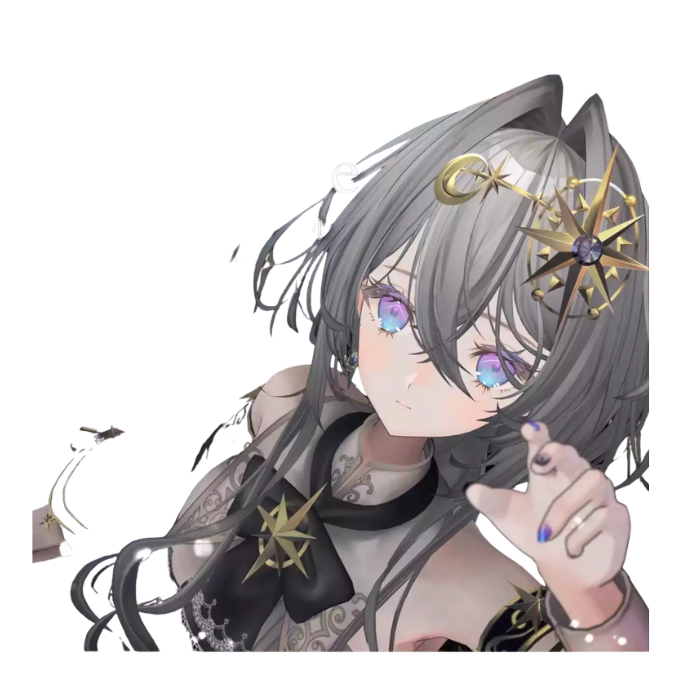 Étoile VRChat Character Model – Elegant Star-Themed Avatar - Image 3