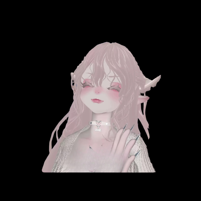 Jihyun VRChat Character Model — Elegant Wolf Girl Avatar - Image 2