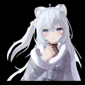 Koyuki VRChat Character Model — Snowy Fox Girl Avatar