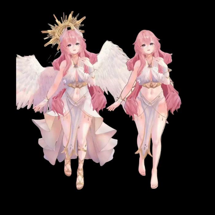 Liloumois V112 VRChat Avatar Model – Pink Fantasy Character - Image 2