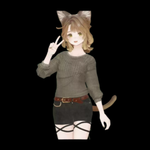 VRChat Marycia Long Tee – Casual Avatar Top