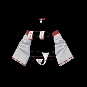 Miko Purge VRChat Maid Outfit - Stylish Character Clothing Set