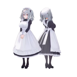 Milltina VRChat Avatar – Elegant Anime Character Model