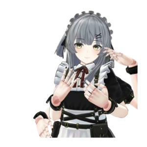 Nectalia VRChat Avatar Model v102 — Gothic Maid Character