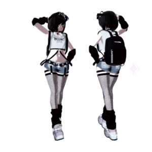 Neo Street Style VRChat Outfit – 7-Avatar Compatible Clothing