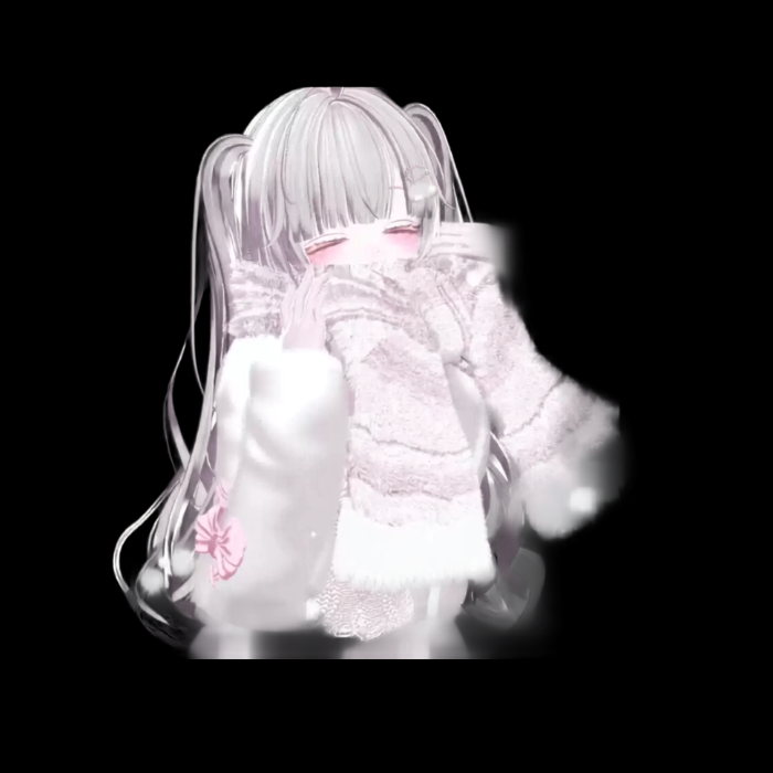 Cotton Candy Hush VRChat Outfit - Soft Pastel Avatar Clothing - Image 3