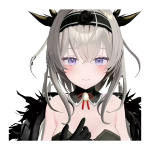 Pretzie VRChat Character Model — Elegant Horned Fantasy Avatar