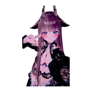 VRChat Rich Chocolate Lacey Mellow Outfit – Elegant Avatar Clothing