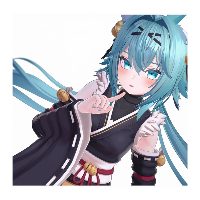 Rindo VRChat 3D Avatar Model – Dragon-Inspired Anime Character - Image 2