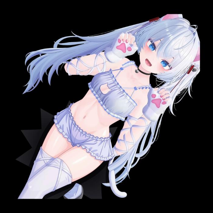 VRChat Secret Cats Clothing Outfit for Manuka Avatar - Image 5