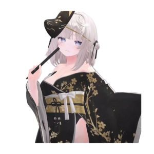 VRChat Shinano Silk Kimono – Elegant Japanese Yukata Outfit