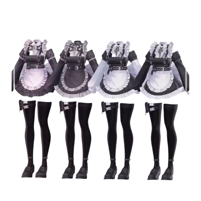 VRChat Shinano Tactical Medical Maid Outfit — Digital Avatar Clothing