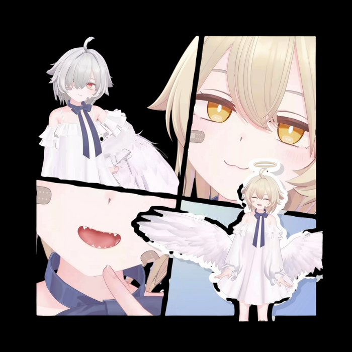VRChat Angel Sanatia – Cute Anime Angel Avatar Model - Image 3