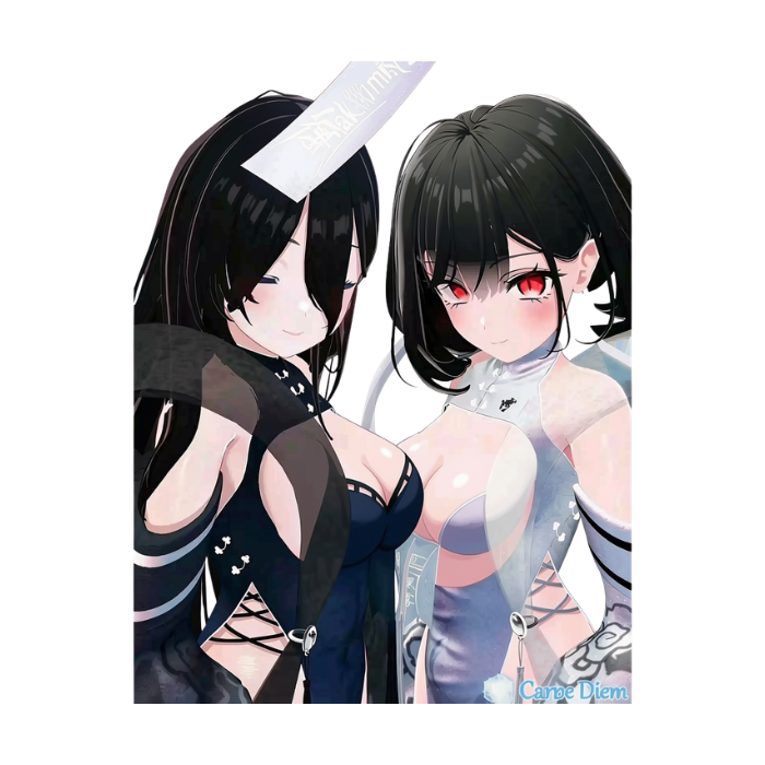 VRChat Black Mist Clothing Set – Dark Fantasy Avatar Outfit - Image 2