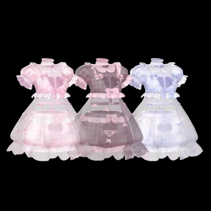 VRChat Candy Lingerie Full Set — Cute Pastel Avatar Outfit - Image 2