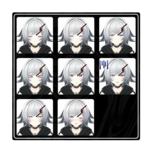 VRChat White-Haired Anime Character Model — Fursona & Avatar Use