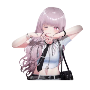 VRChat Haflow Chain Ring – Gothic Chain Jewelry Accessory