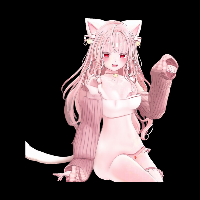 VRChat Lovely Neco Bikini Outfit — Cute Catgirl Avatar Clothing Set - Image 2