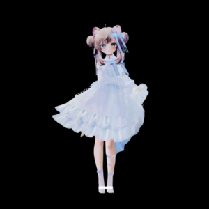VRChat Manuka China Lolita Dress – Elegant Kawaii Avatar Outfit