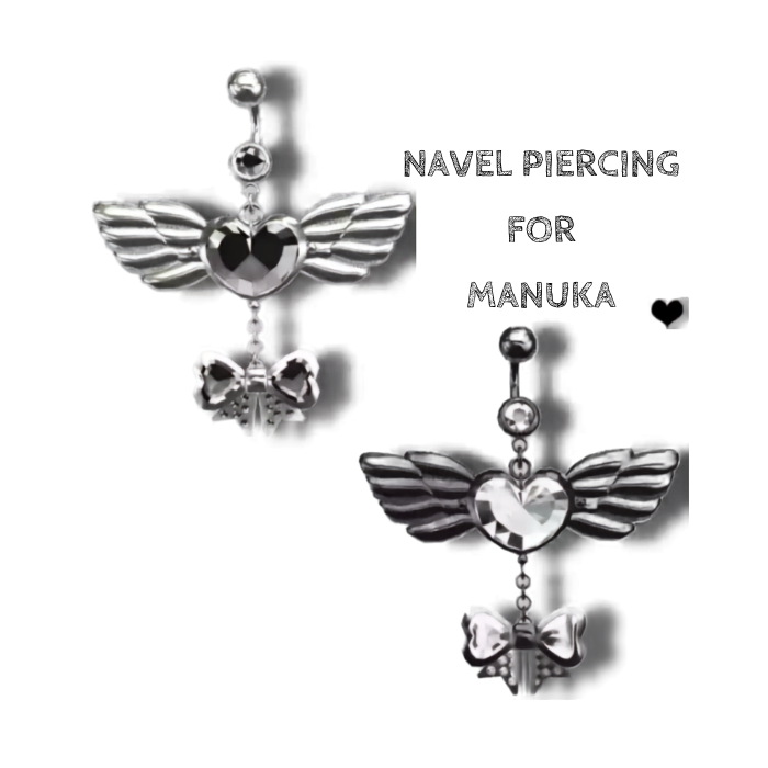 VRChat Manuka Navel Stud Piercing Accessory