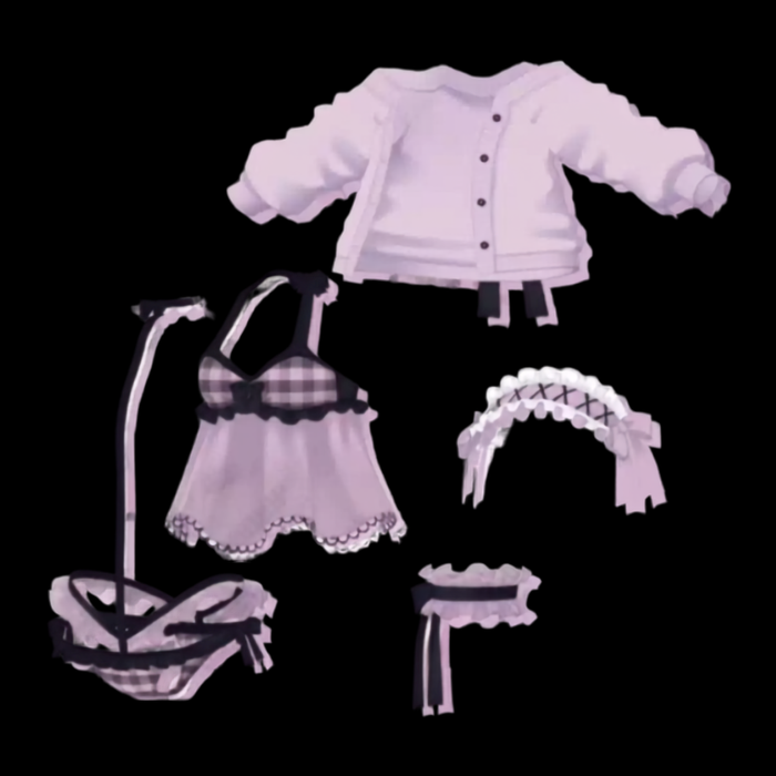 VRChat MeltyDoll Outfit – Cute Pastel Clothing for Compatible Avatars - Image 3