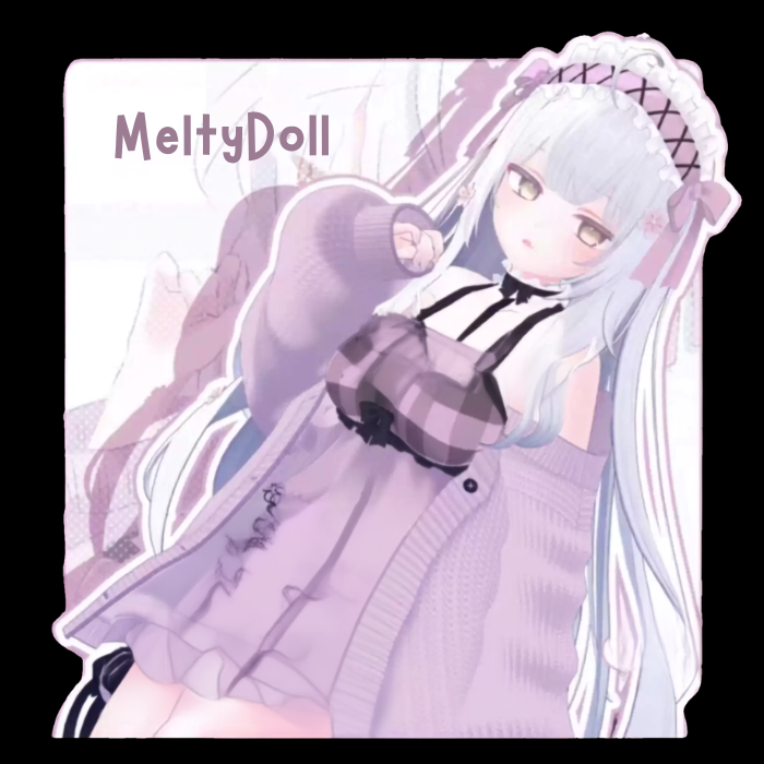 VRChat MeltyDoll Outfit – Cute Pastel Clothing for Compatible Avatars - Image 2
