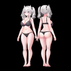 VRChat Miltrina Skin & Eye Texture Makeup – V1