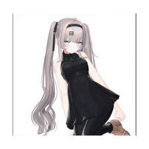 VRChat PPHair 11 Hairstyle Set – Cute Twin-Tail Anime Hair Collection