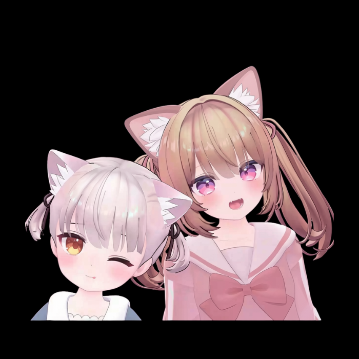 VRChat Twintail Hair Full Set – Cute Twin-Tail Hairstyles - Image 3