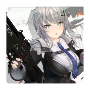 Xena VRChat Character Model — Futuristic Silver-Haired Avatar