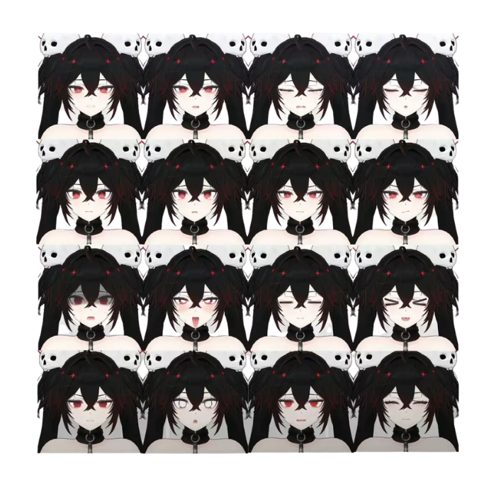 Zange VRChat Furry Model Avatar — Gothic Demon Character - Image 5