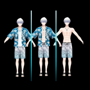 Summer Vacation Casual Outfit for VRChat — OGRE Style